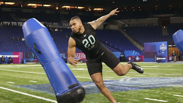 Who will be available when the Vikings are on the clock?